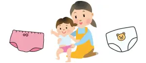 パンツをはく