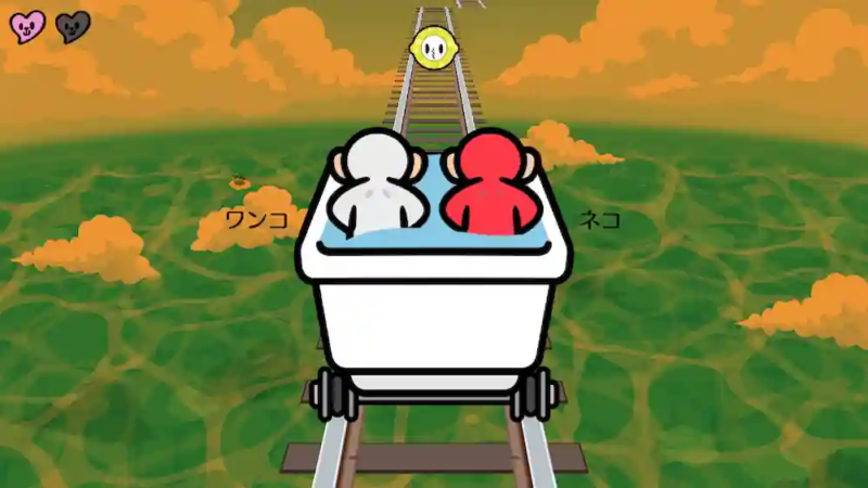 夕方トロッコ