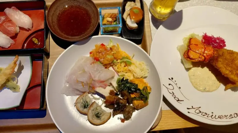 須磨シーワールドホテル 夕食ビュッフェ