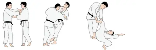 支えつり込み足